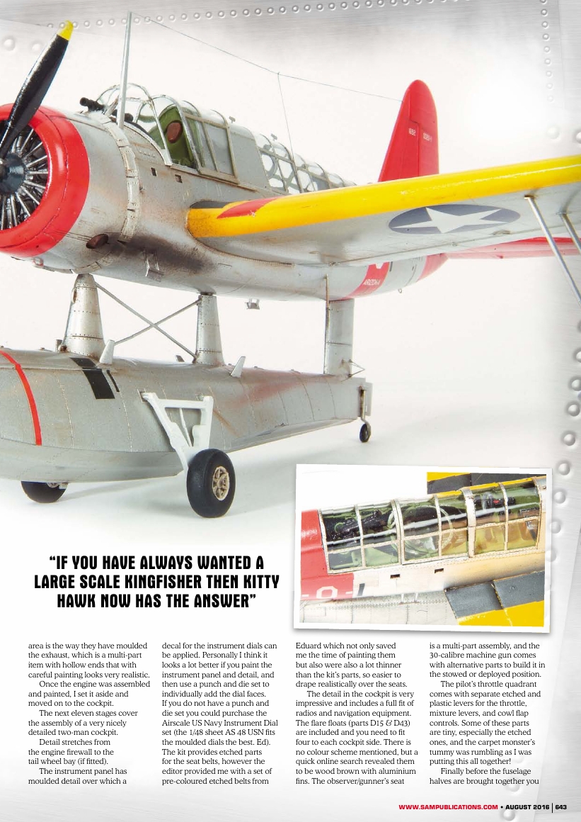 Scale Aviation Modeller International 2016-08